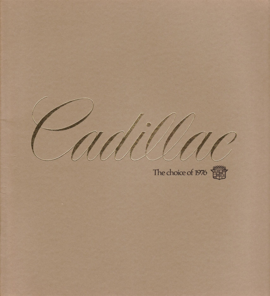 1976 Cadillac Full-Line Prestige Brochure Page 22